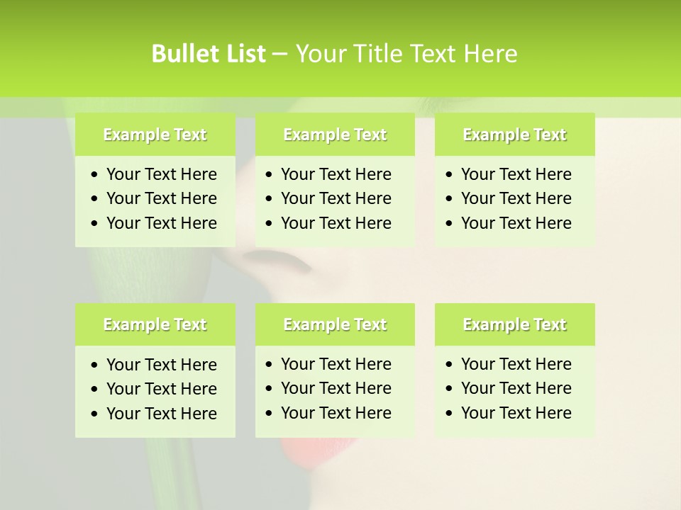 Skincare Beauty Viewfinderchallenge PowerPoint Template