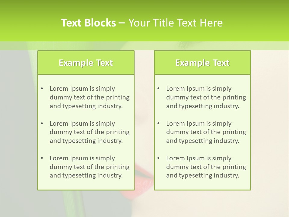 Skincare Beauty Viewfinderchallenge PowerPoint Template