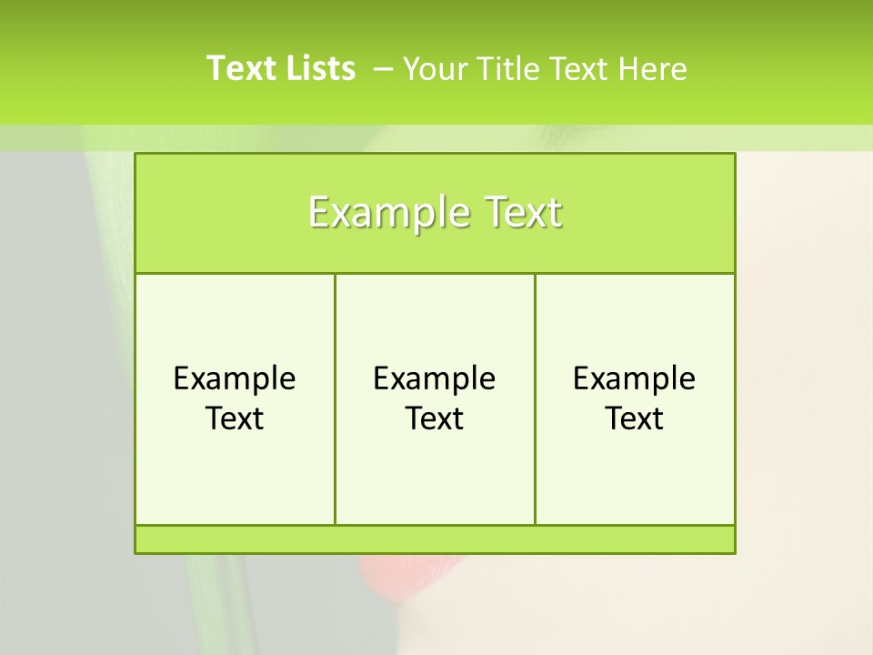 Skincare Beauty Viewfinderchallenge PowerPoint Template