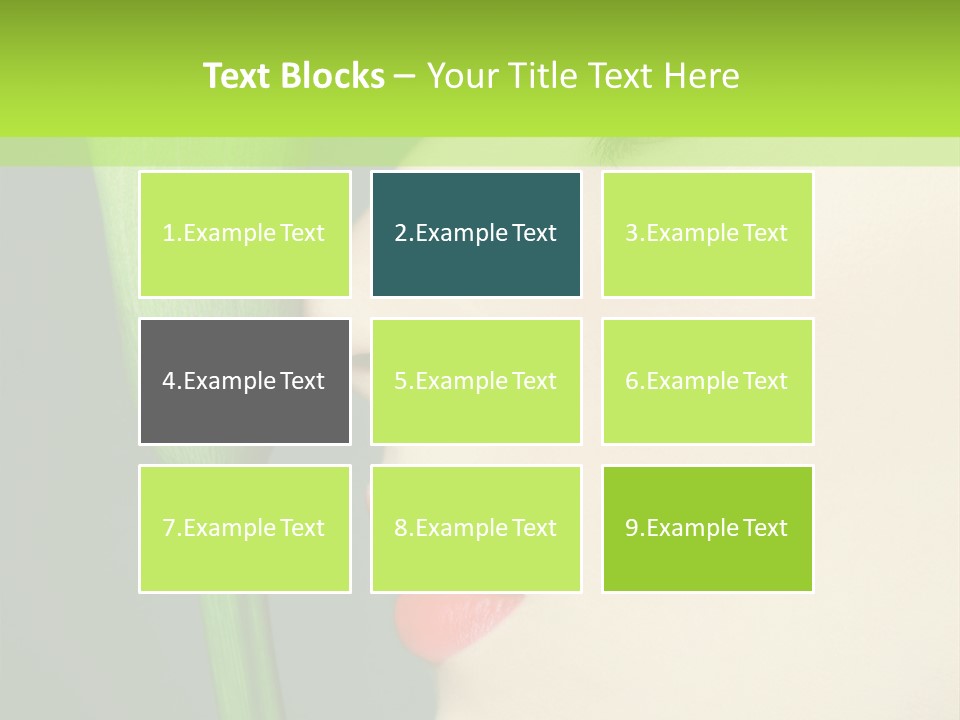Skincare Beauty Viewfinderchallenge PowerPoint Template