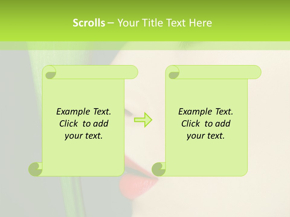 Skincare Beauty Viewfinderchallenge PowerPoint Template