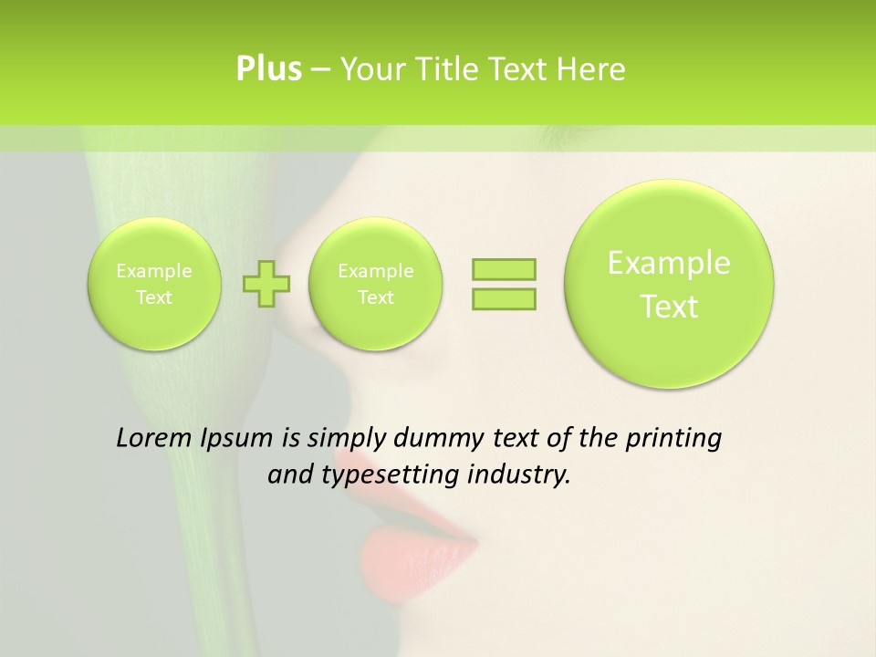 Skincare Beauty Viewfinderchallenge PowerPoint Template