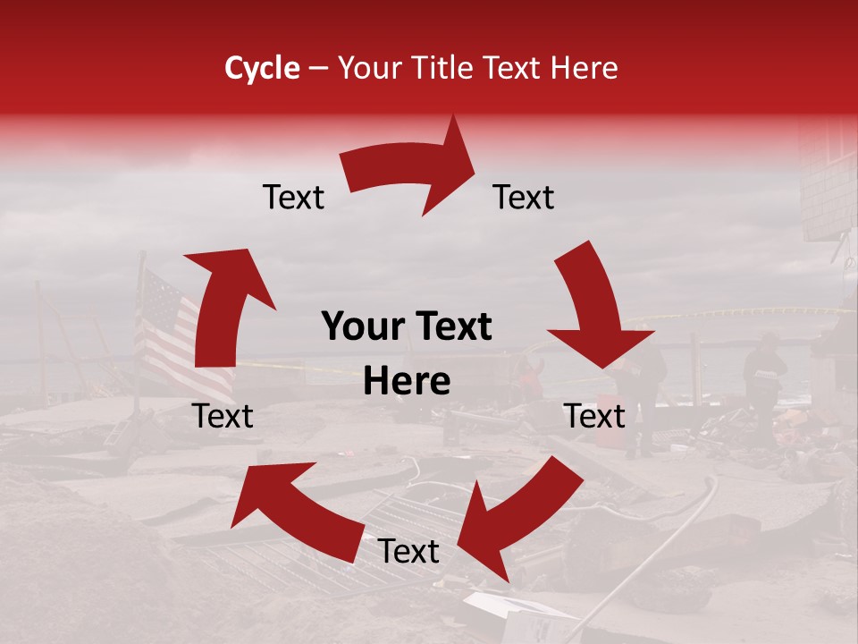 Wind New York Zone PowerPoint Template