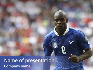 Striker Game Match PowerPoint Template