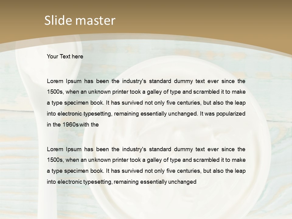 Cuisine Sour Recipe PowerPoint Template