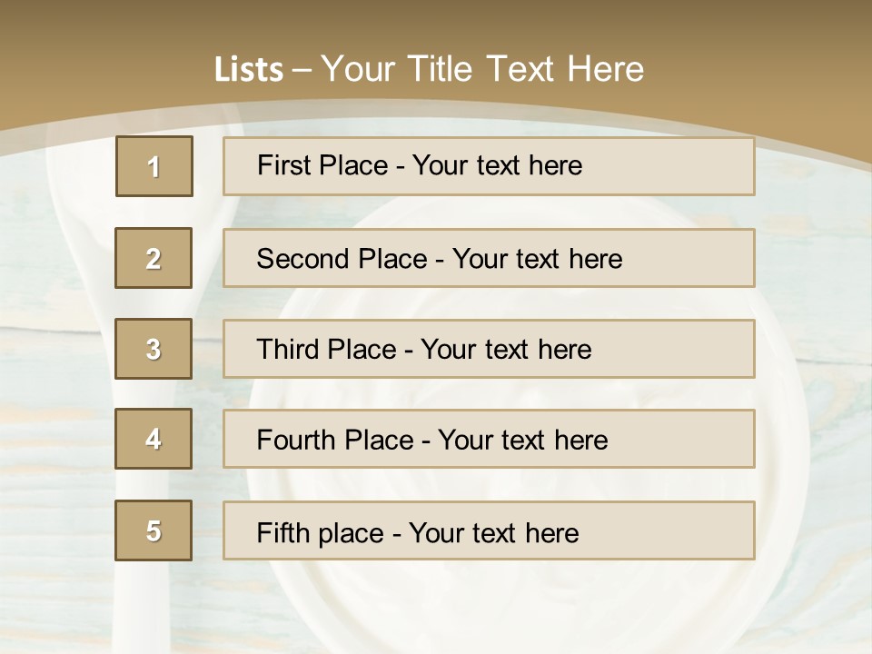 Cuisine Sour Recipe PowerPoint Template