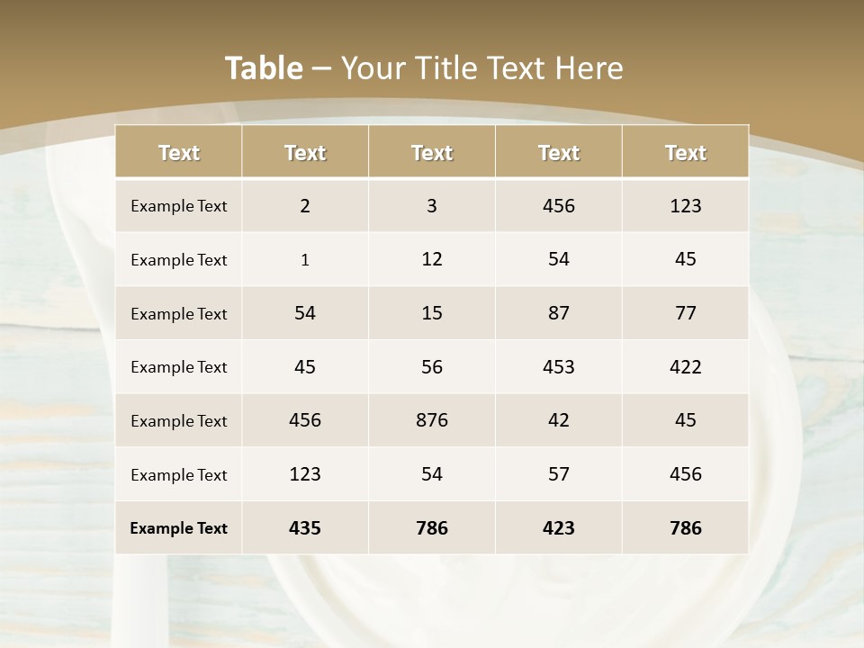 Cuisine Sour Recipe PowerPoint Template