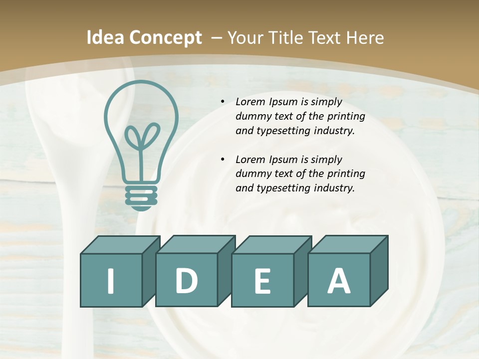 Cuisine Sour Recipe PowerPoint Template