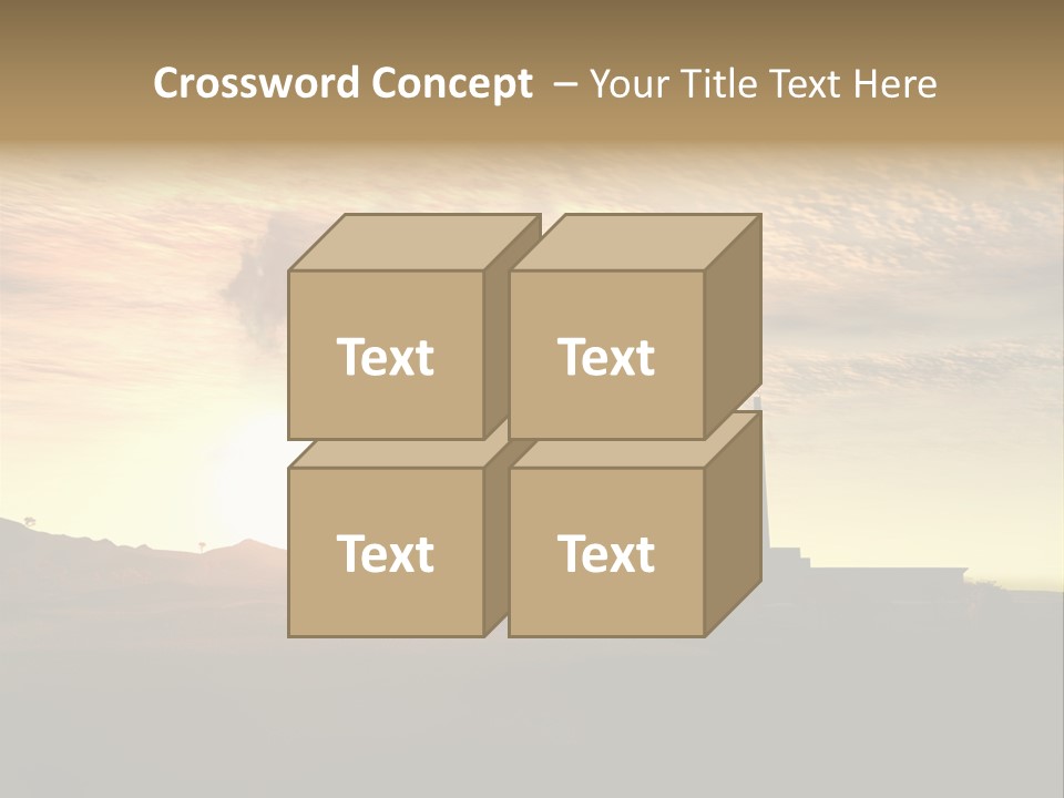 Energy Radiation Atom PowerPoint Template