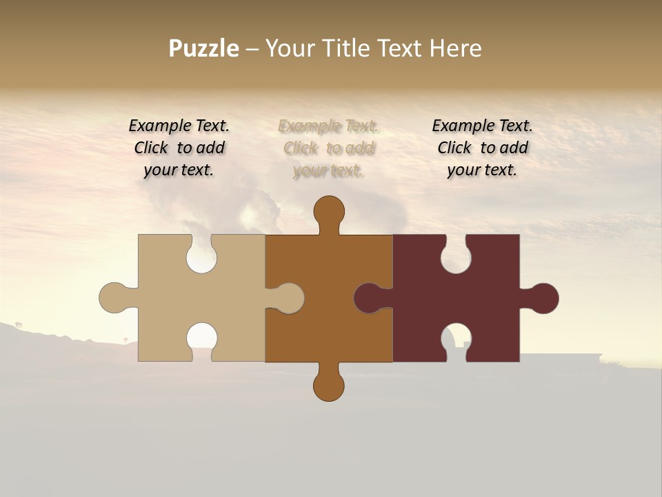 Energy Radiation Atom PowerPoint Template