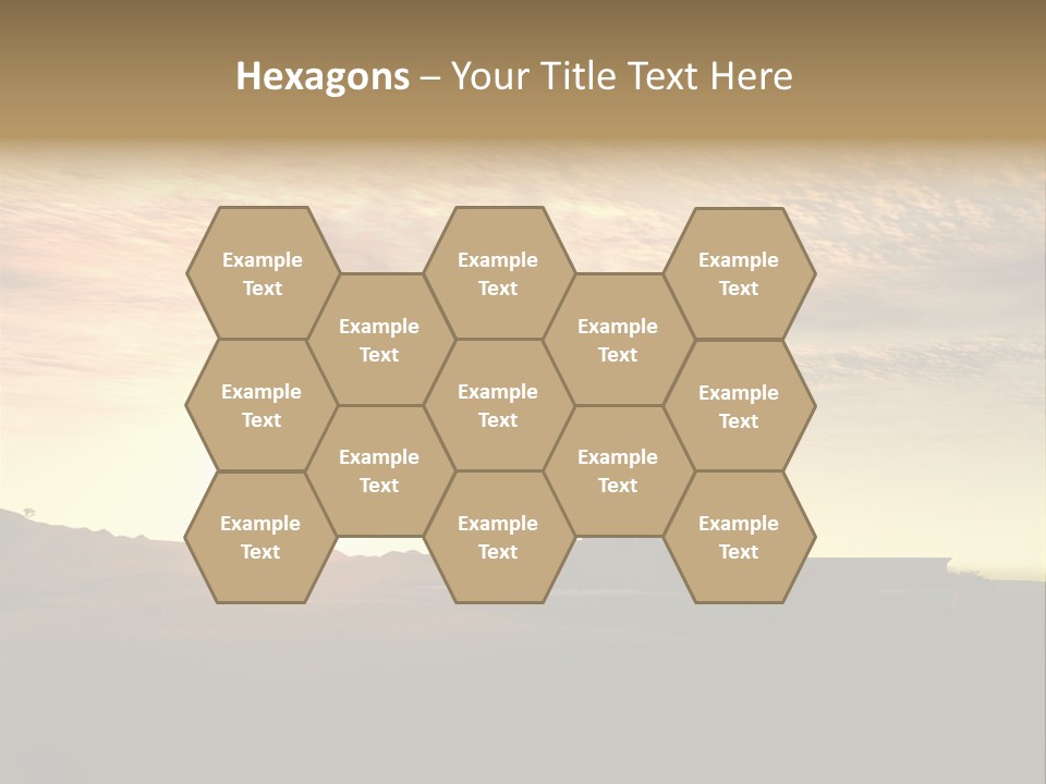 Energy Radiation Atom PowerPoint Template