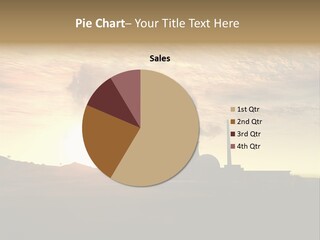 Energy Radiation Atom PowerPoint Template