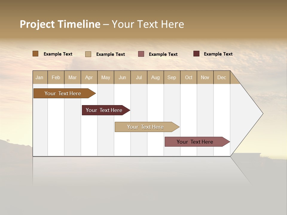 Energy Radiation Atom PowerPoint Template
