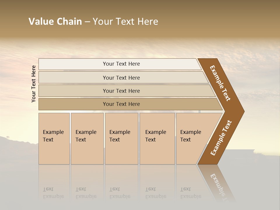 Energy Radiation Atom PowerPoint Template