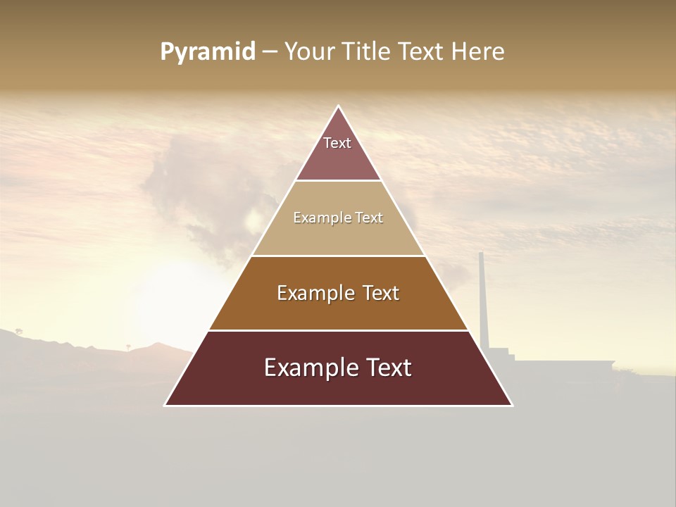 Energy Radiation Atom PowerPoint Template