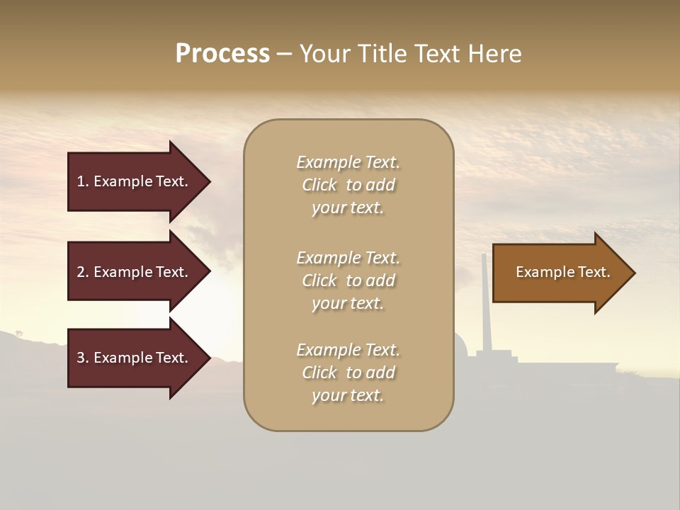 Energy Radiation Atom PowerPoint Template
