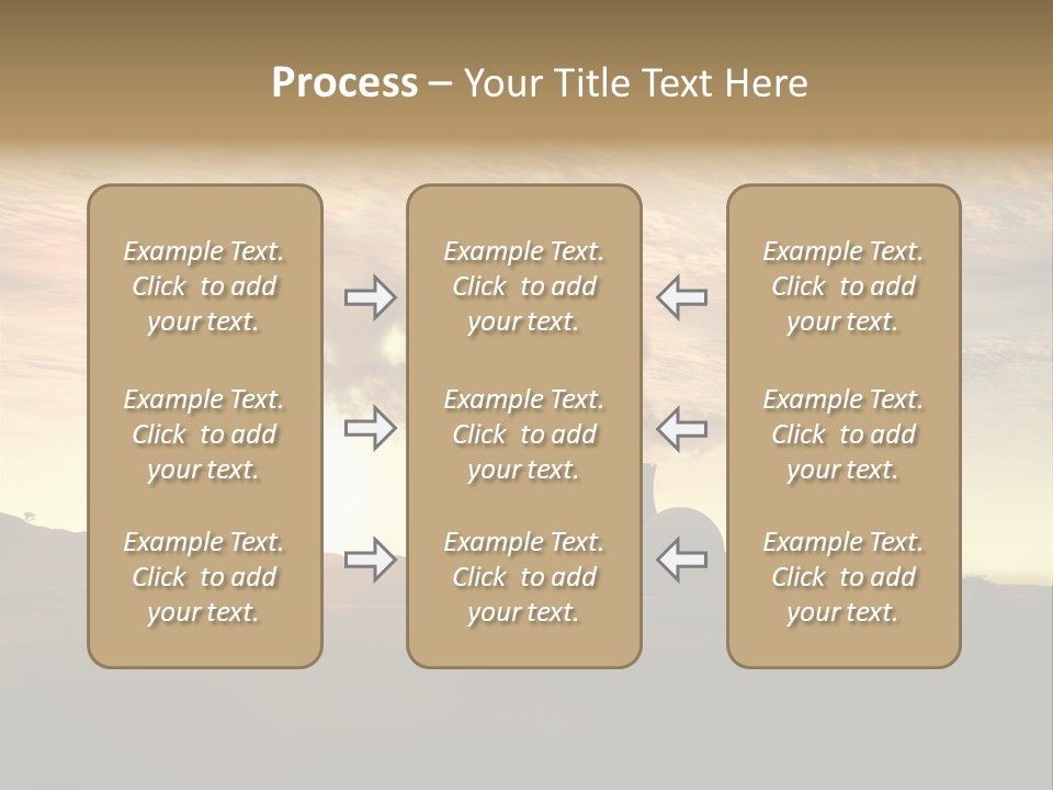 Energy Radiation Atom PowerPoint Template