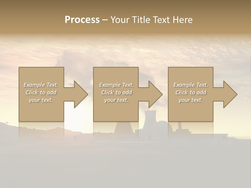 Energy Radiation Atom PowerPoint Template