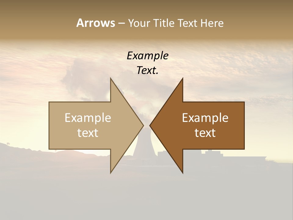 Energy Radiation Atom PowerPoint Template