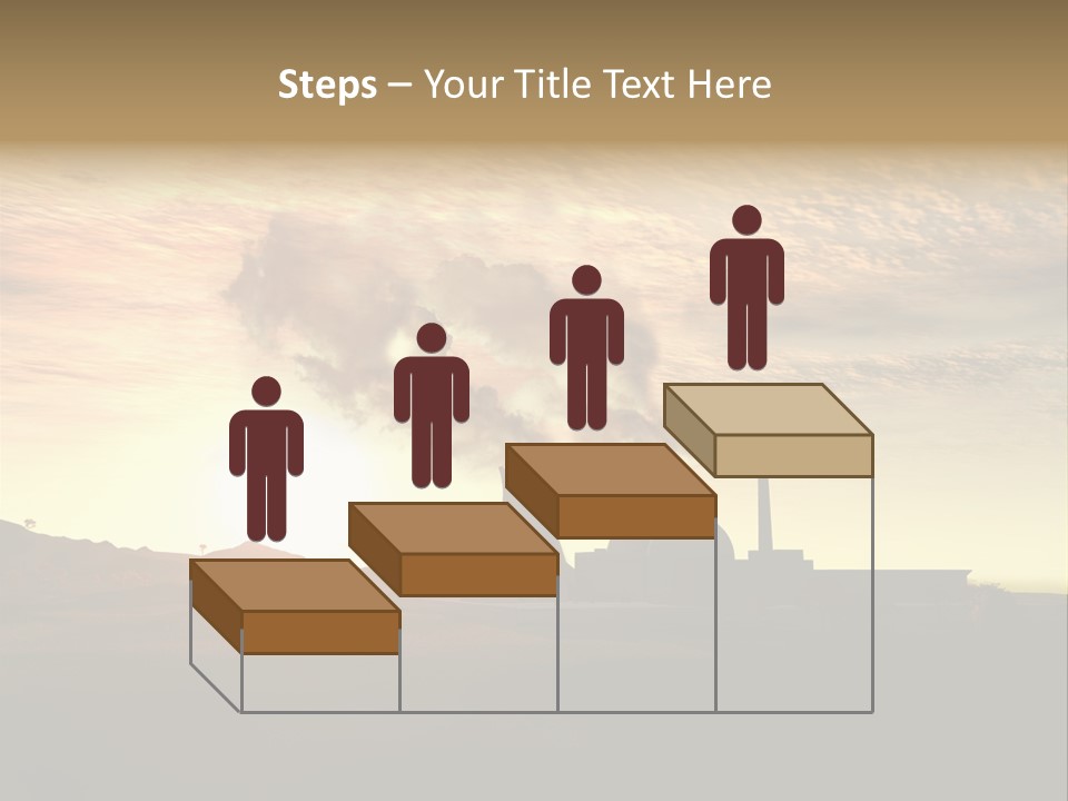 Energy Radiation Atom PowerPoint Template