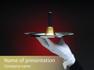 Pylon Energetic Tower PowerPoint Template