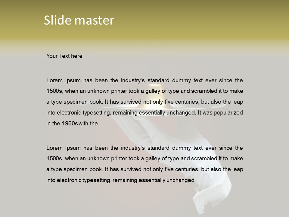 Pylon Energetic Tower PowerPoint Template