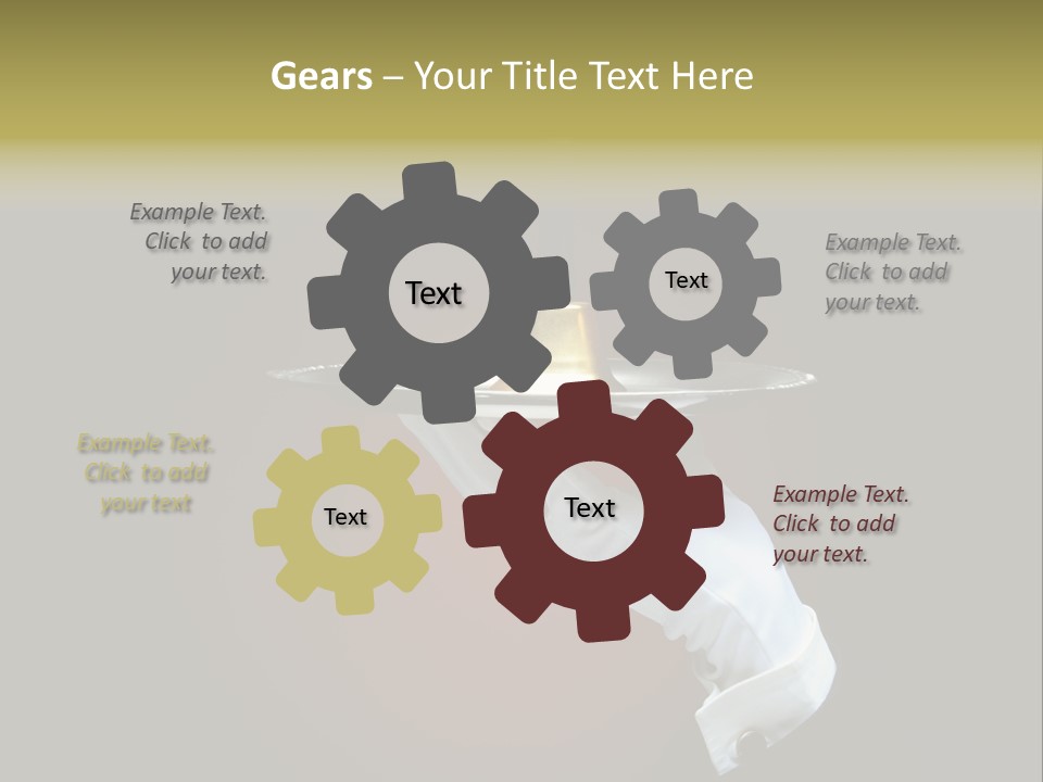 Pylon Energetic Tower PowerPoint Template