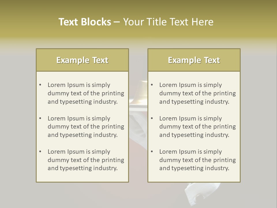 Pylon Energetic Tower PowerPoint Template