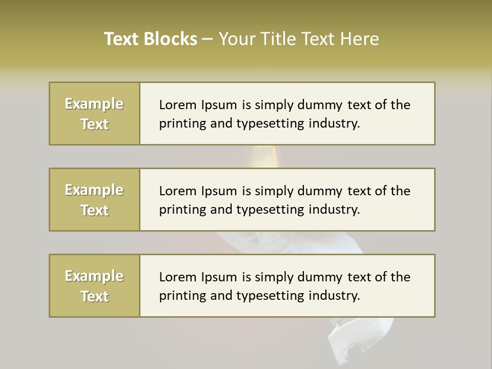 Pylon Energetic Tower PowerPoint Template