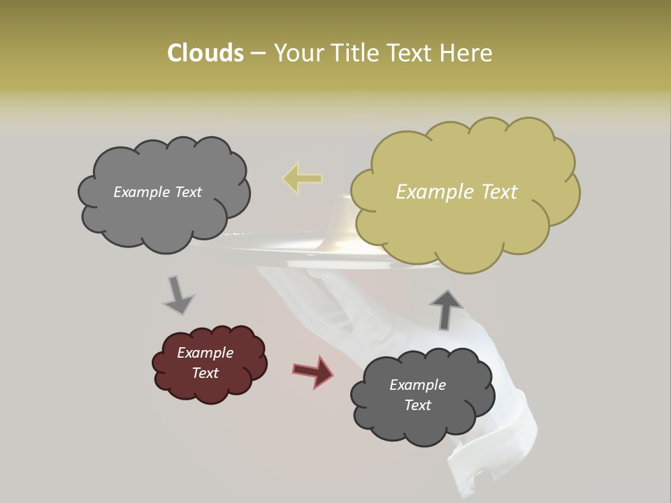 Pylon Energetic Tower PowerPoint Template