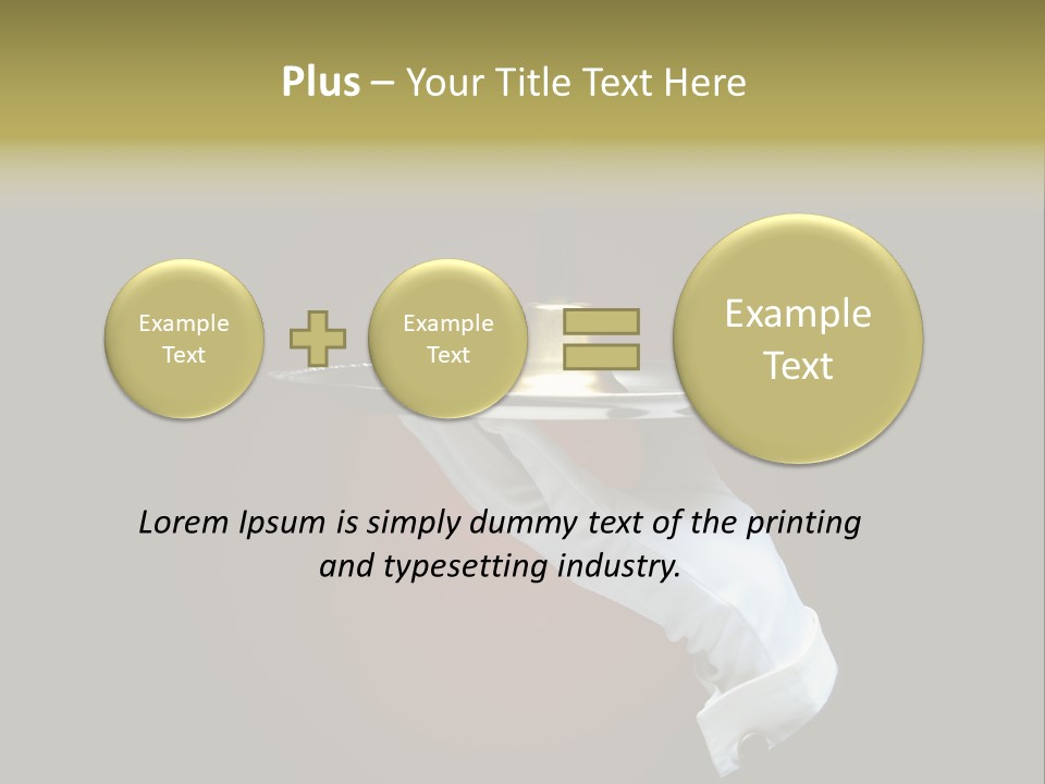 Pylon Energetic Tower PowerPoint Template