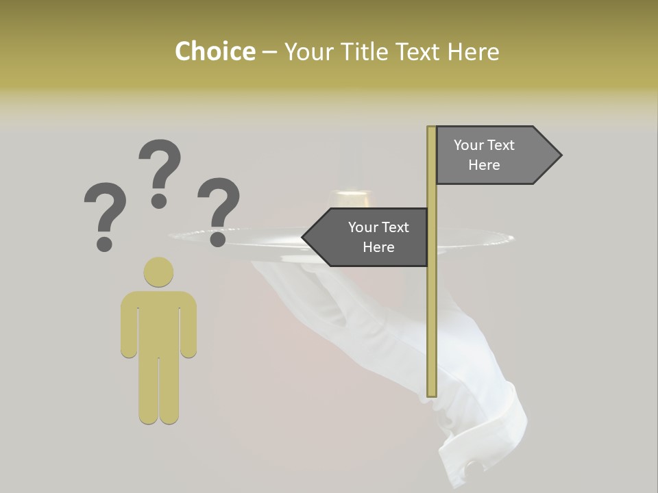Pylon Energetic Tower PowerPoint Template