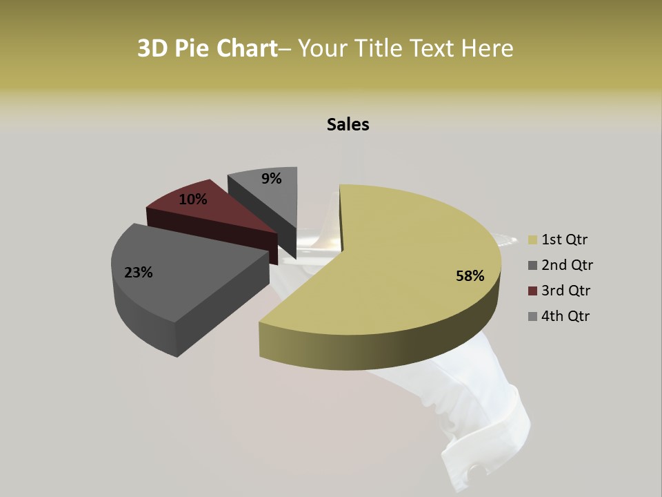 Pylon Energetic Tower PowerPoint Template
