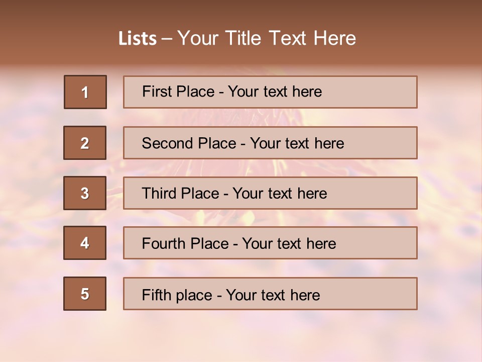 Colon Anatomical Gynaecological PowerPoint Template