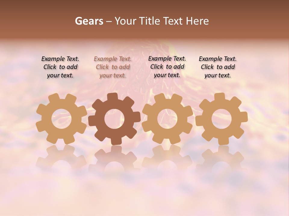 Colon Anatomical Gynaecological PowerPoint Template