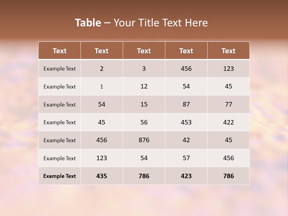 Colon Anatomical Gynaecological PowerPoint Template