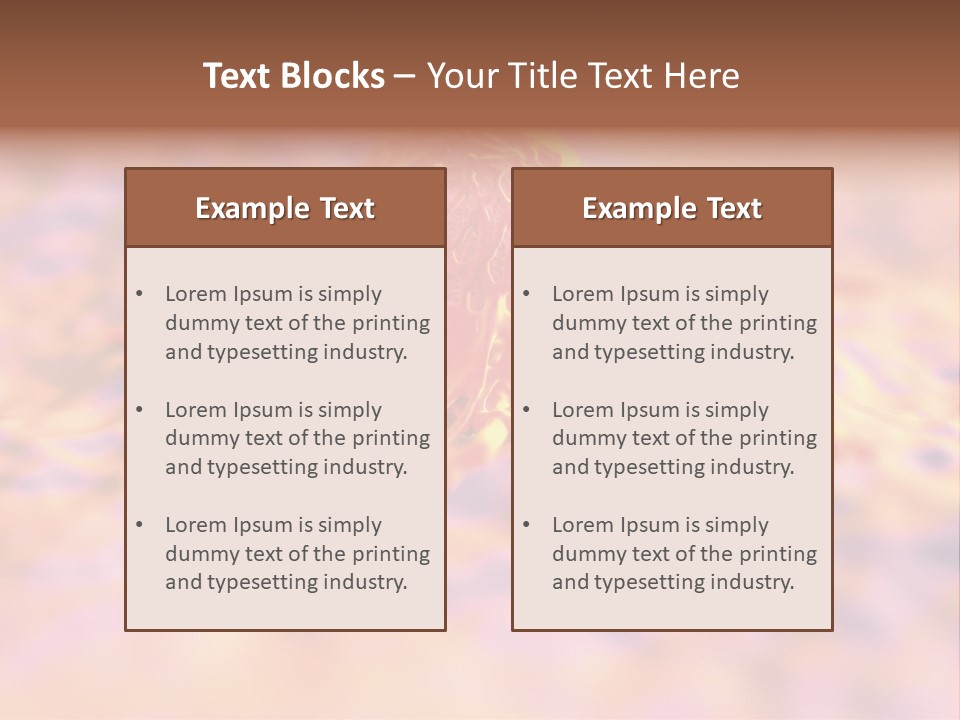 Colon Anatomical Gynaecological PowerPoint Template