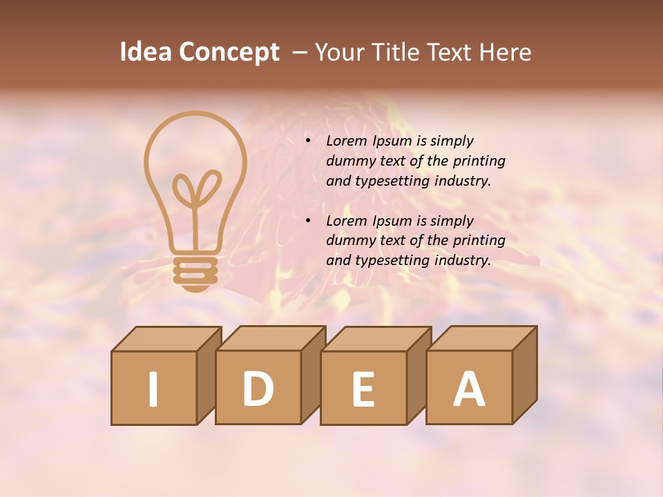Colon Anatomical Gynaecological PowerPoint Template