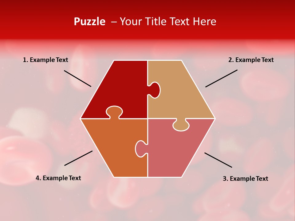 Isolated Vessel Artery PowerPoint Template