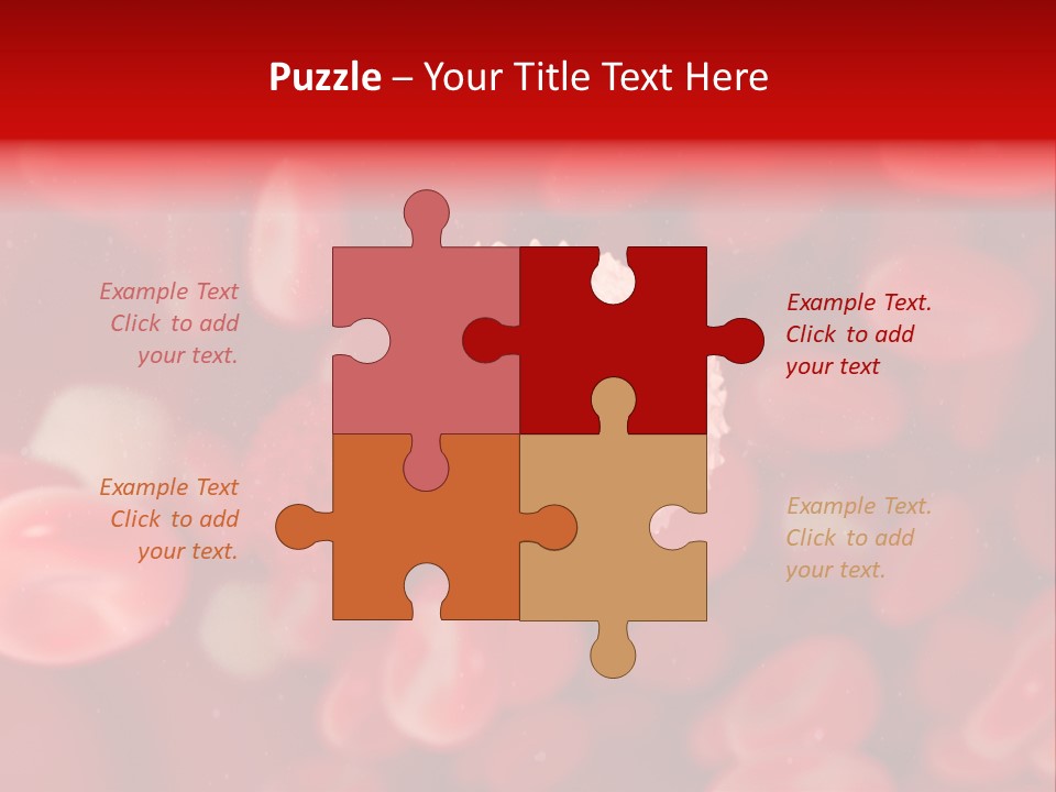 Isolated Vessel Artery PowerPoint Template