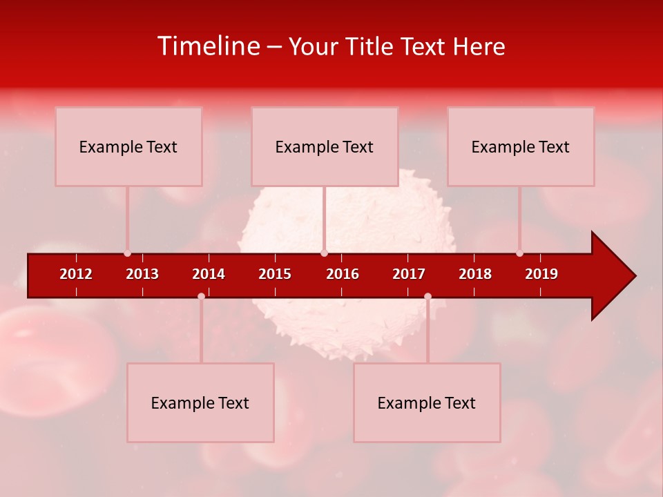Isolated Vessel Artery PowerPoint Template