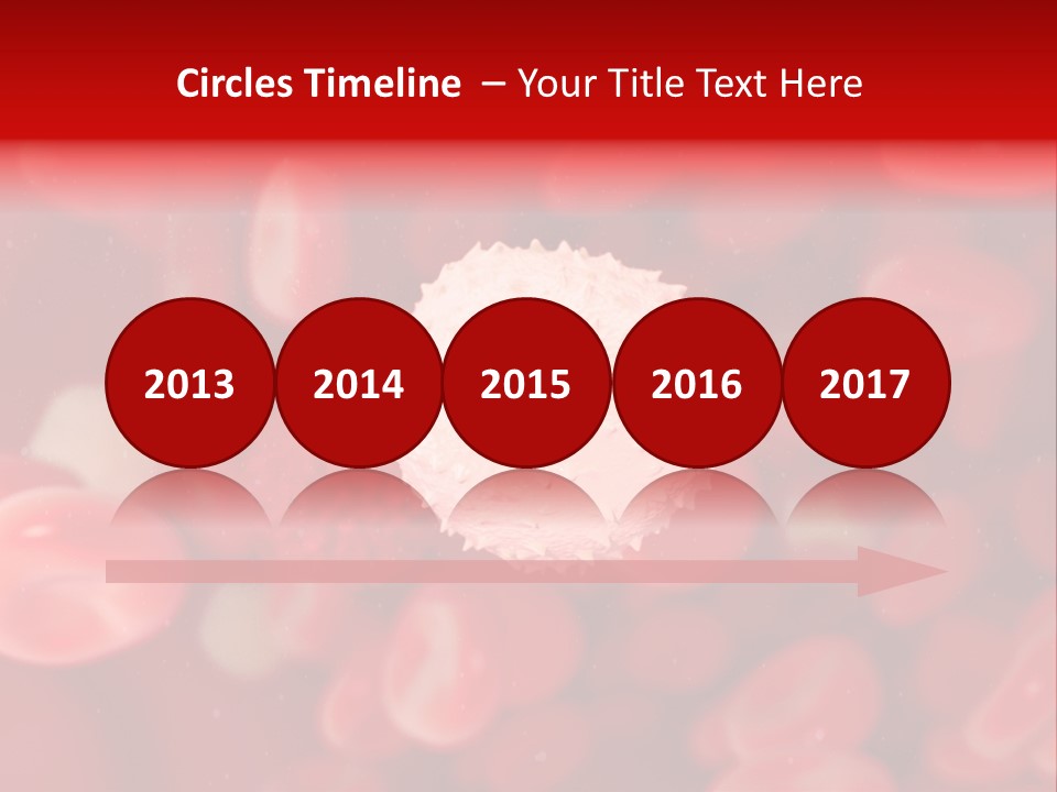 Isolated Vessel Artery PowerPoint Template