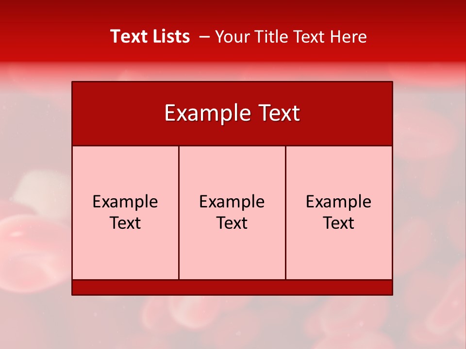 Isolated Vessel Artery PowerPoint Template