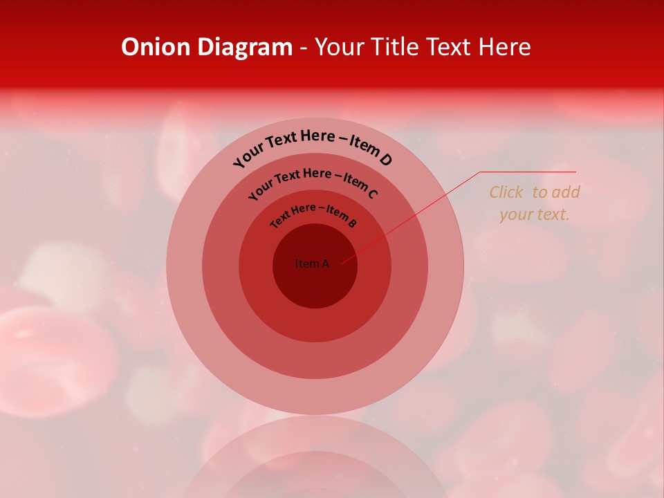 Isolated Vessel Artery PowerPoint Template
