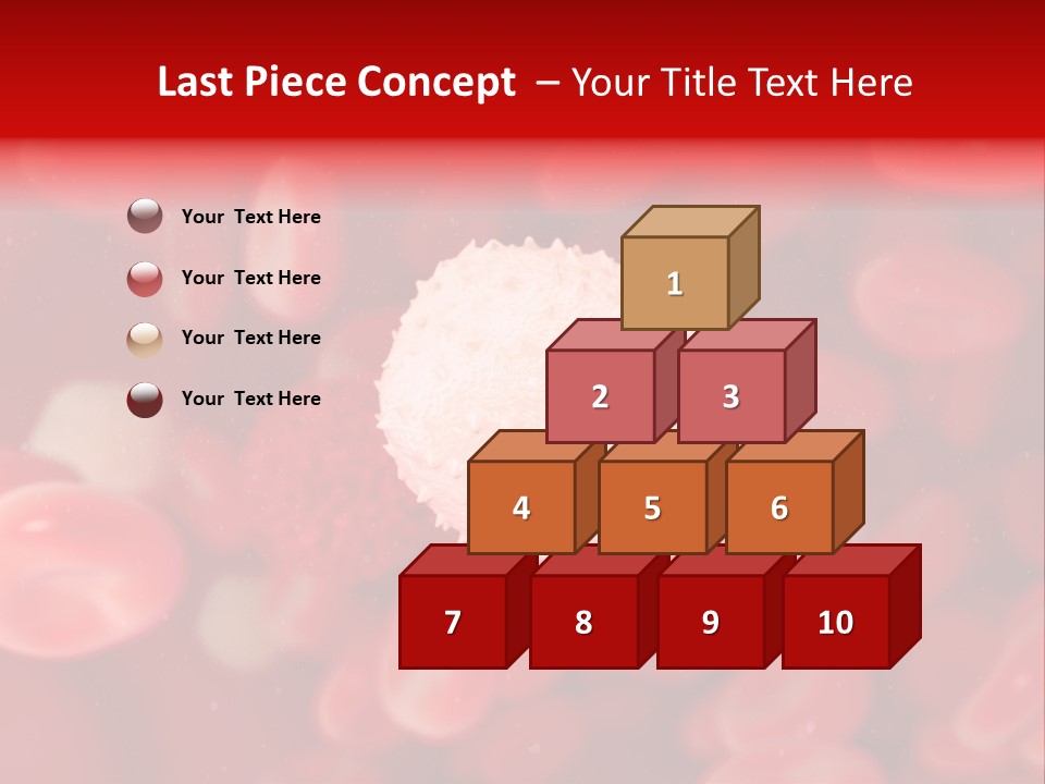 Isolated Vessel Artery PowerPoint Template