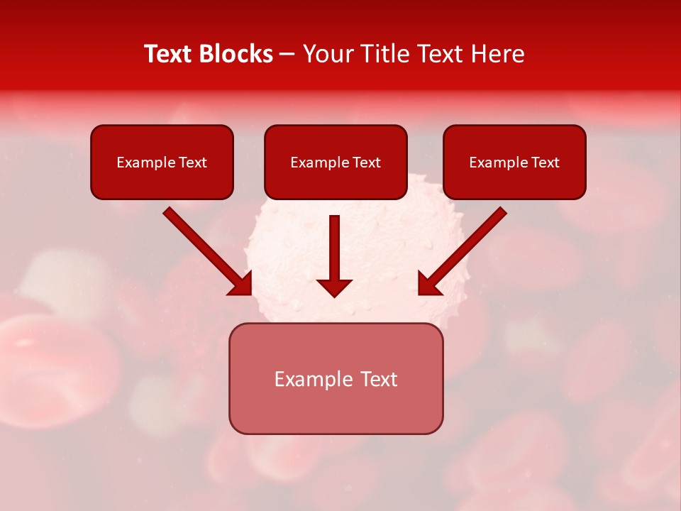 Isolated Vessel Artery PowerPoint Template