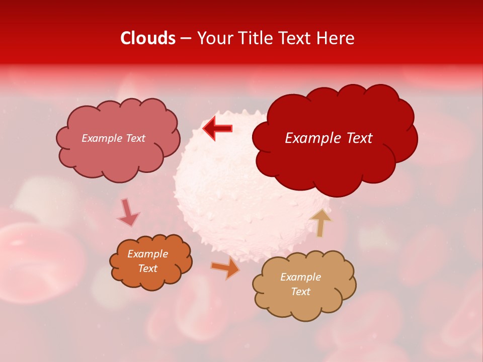 Isolated Vessel Artery PowerPoint Template
