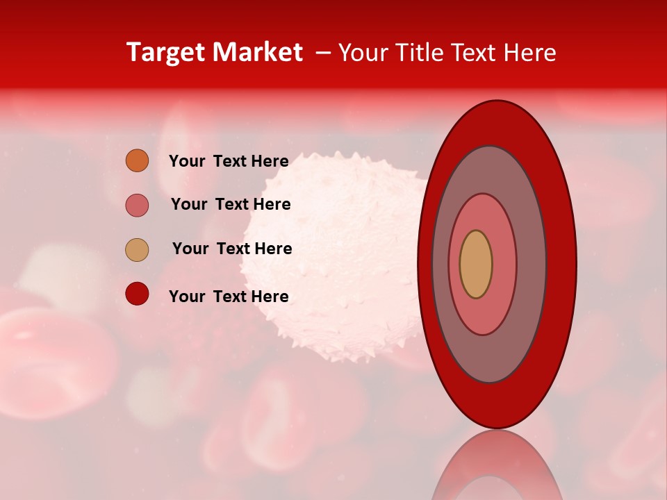 Isolated Vessel Artery PowerPoint Template