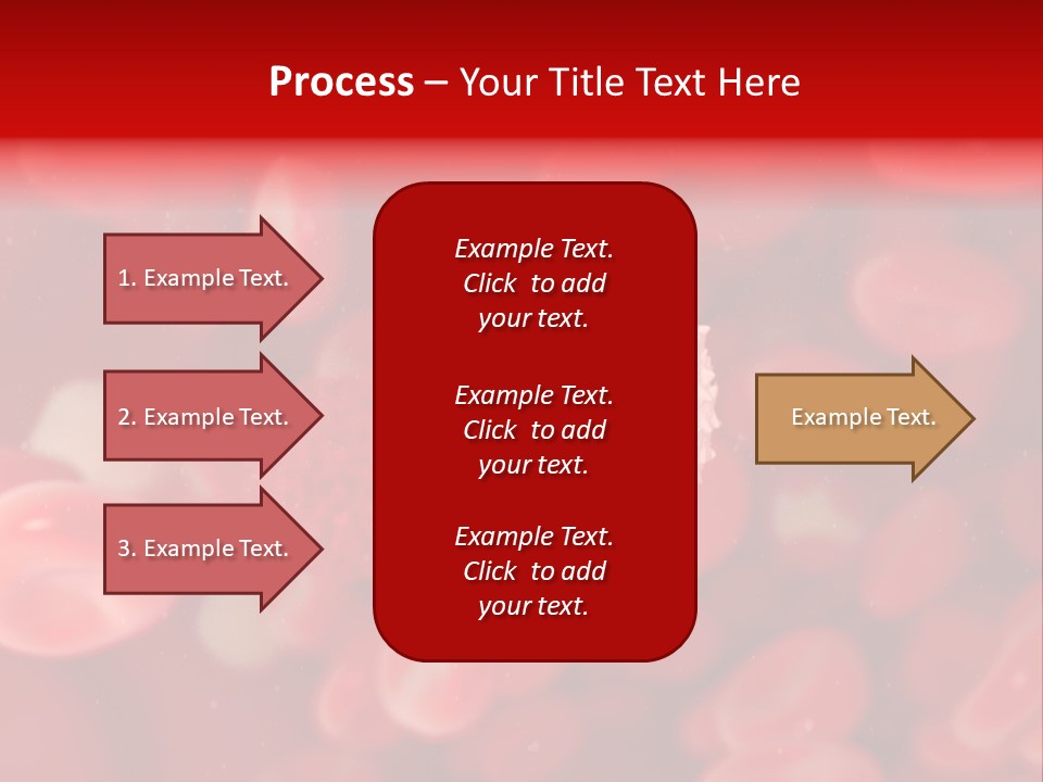Isolated Vessel Artery PowerPoint Template