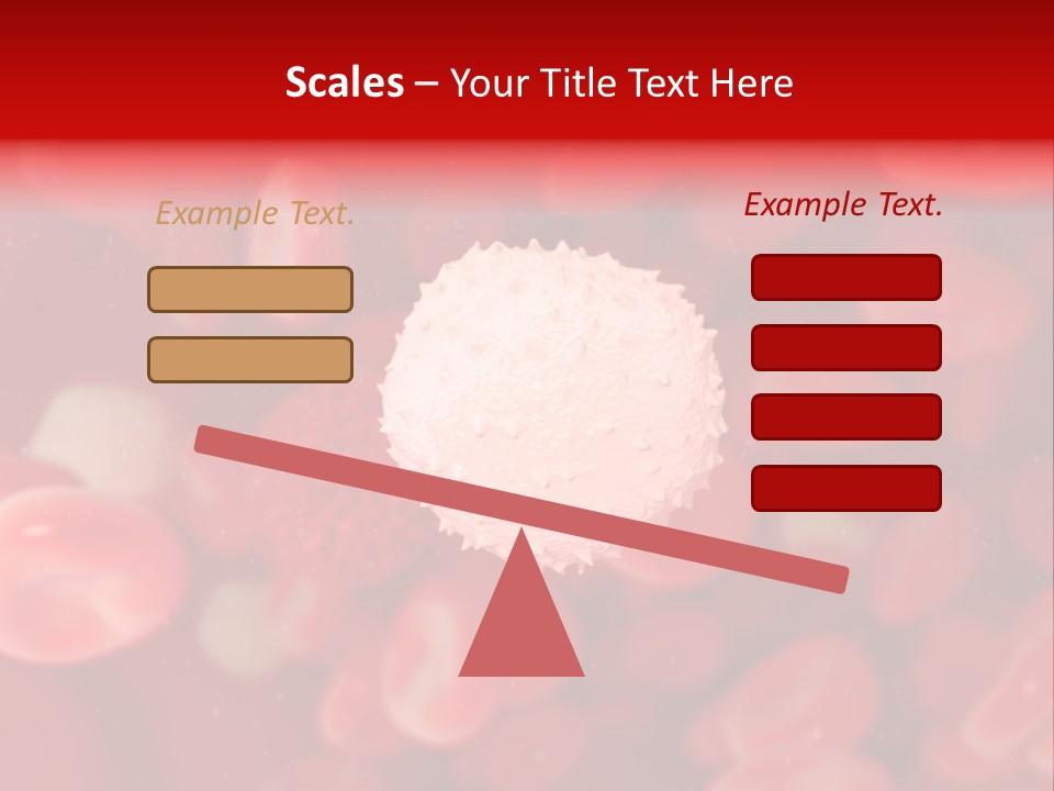 Isolated Vessel Artery PowerPoint Template